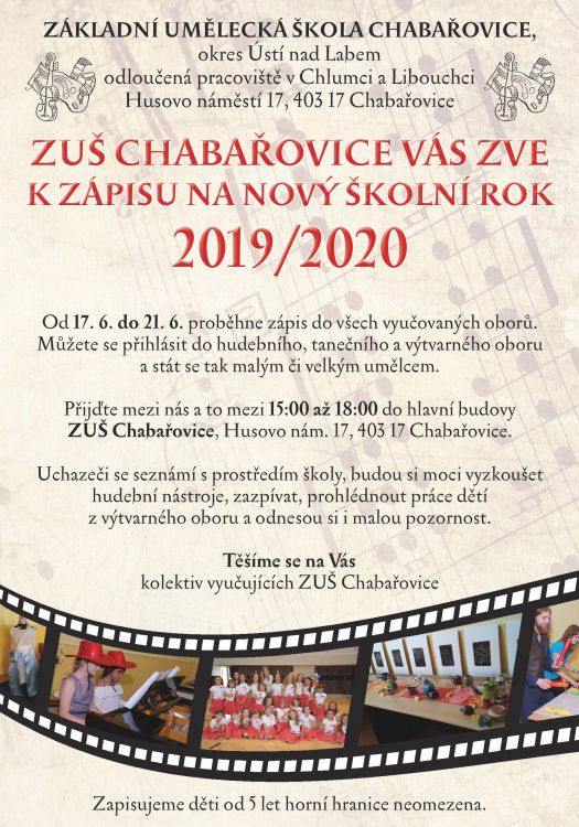 Zápis do ZUŠ