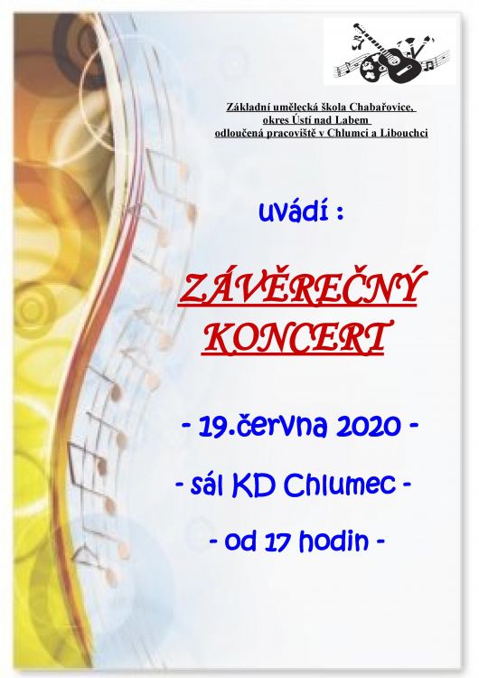 ZÁVĚREČNÝ KONCERT