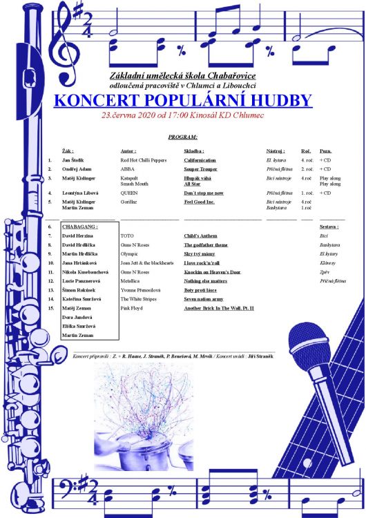 Koncert populární hudby