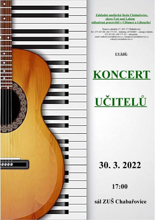 KONCERT UČITELŮ