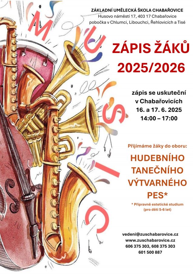 ZÁPIS 2025 - 2026