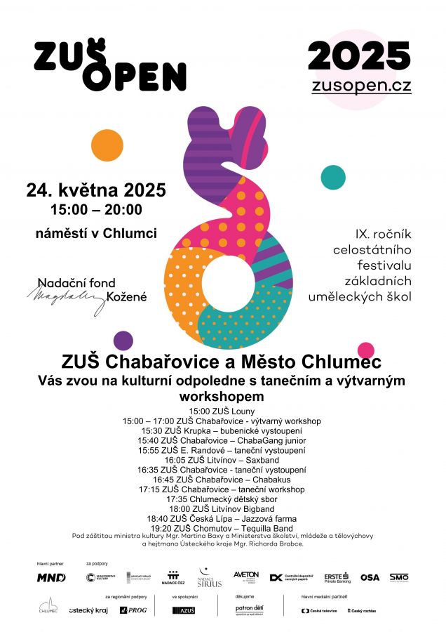 ZUŠ OPEN 24. 5. 2025