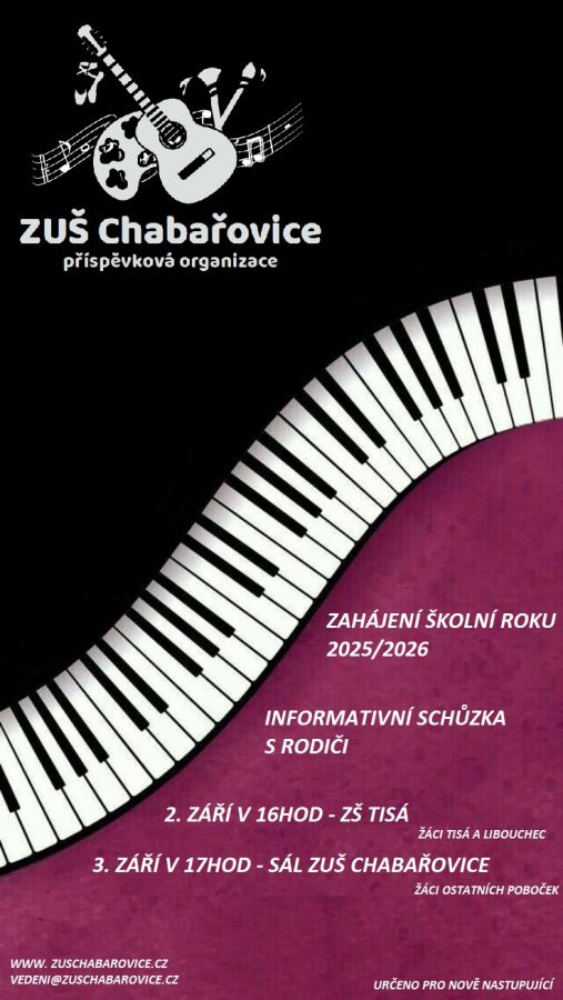 Schůzka s rodiči nových žáků