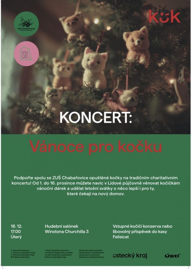 VÁNOCE PRO KOČKU + SBÍRKA