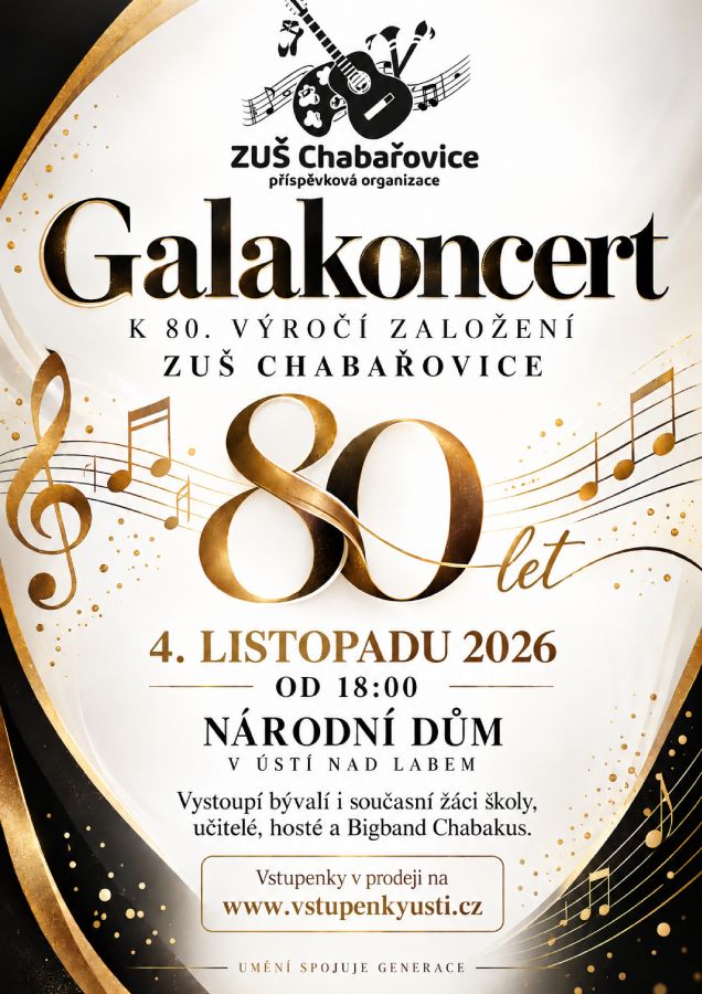 GALAKONCERT 80.výročí ZUŠ